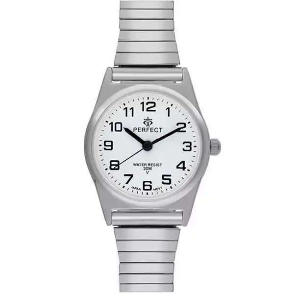Perfect γυναικείο μεταλλικό ρολόι X164-01 Ασημένιο