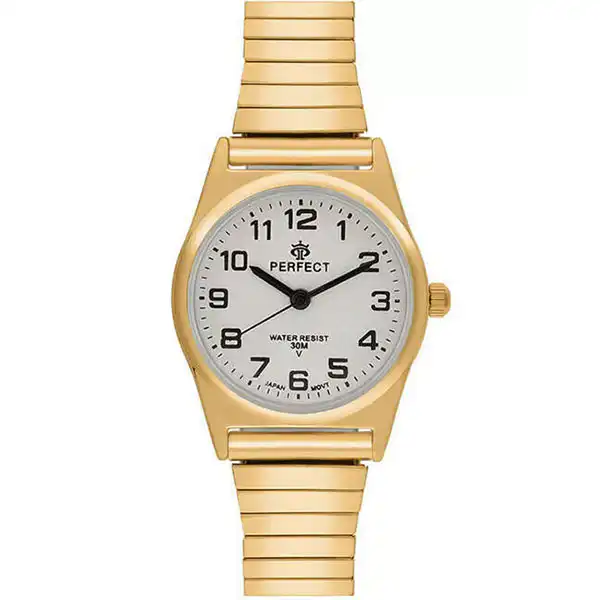 Perfect γυναικείο μεταλλικό ρολόι X164-04 Χρυσό