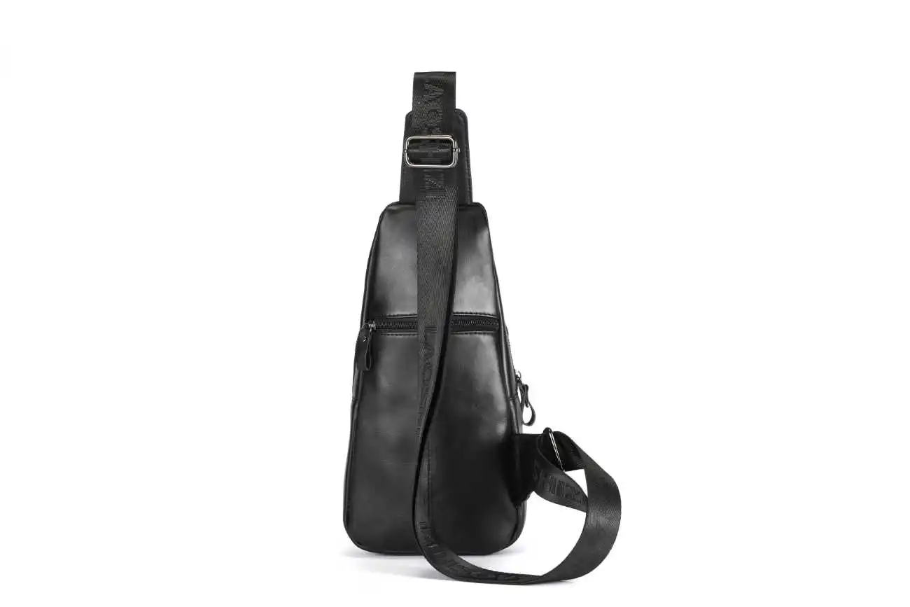 Δερμάτινη Τσάντα Στήθους Bull Captain XB 018 μαύρο