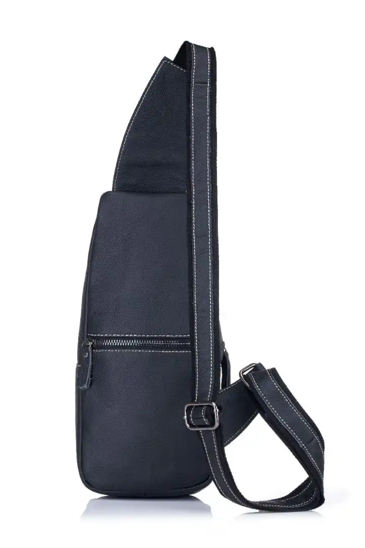 Δερμάτινο τσαντάκι crossbody Bull Captain XB 019 μαύρο
