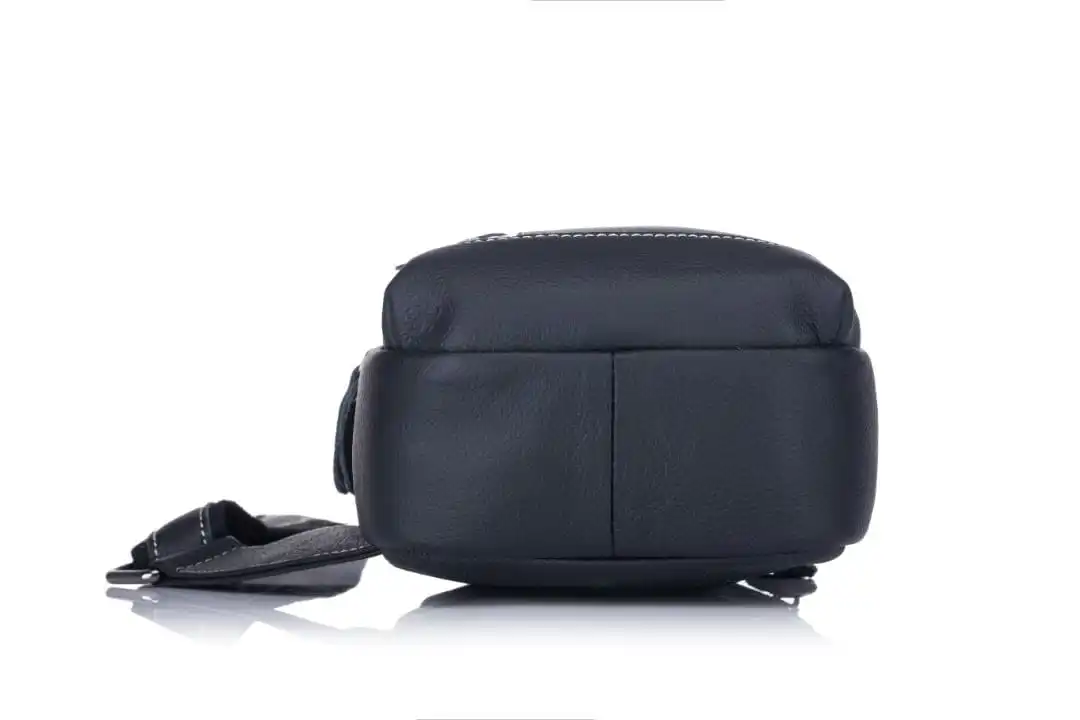 Δερμάτινο τσαντάκι crossbody Bull Captain XB 019 μαύρο