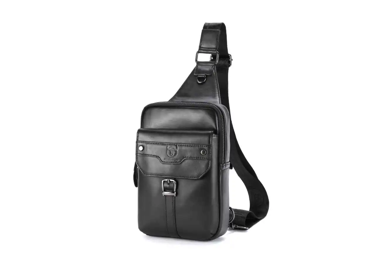 Δερμάτινο Τσαντάκι Στήθους Bull Captain XB 096 μαύρο Δερμάτινο Τσαντάκι Στήθους Bull Captain XB 096 μαύρο