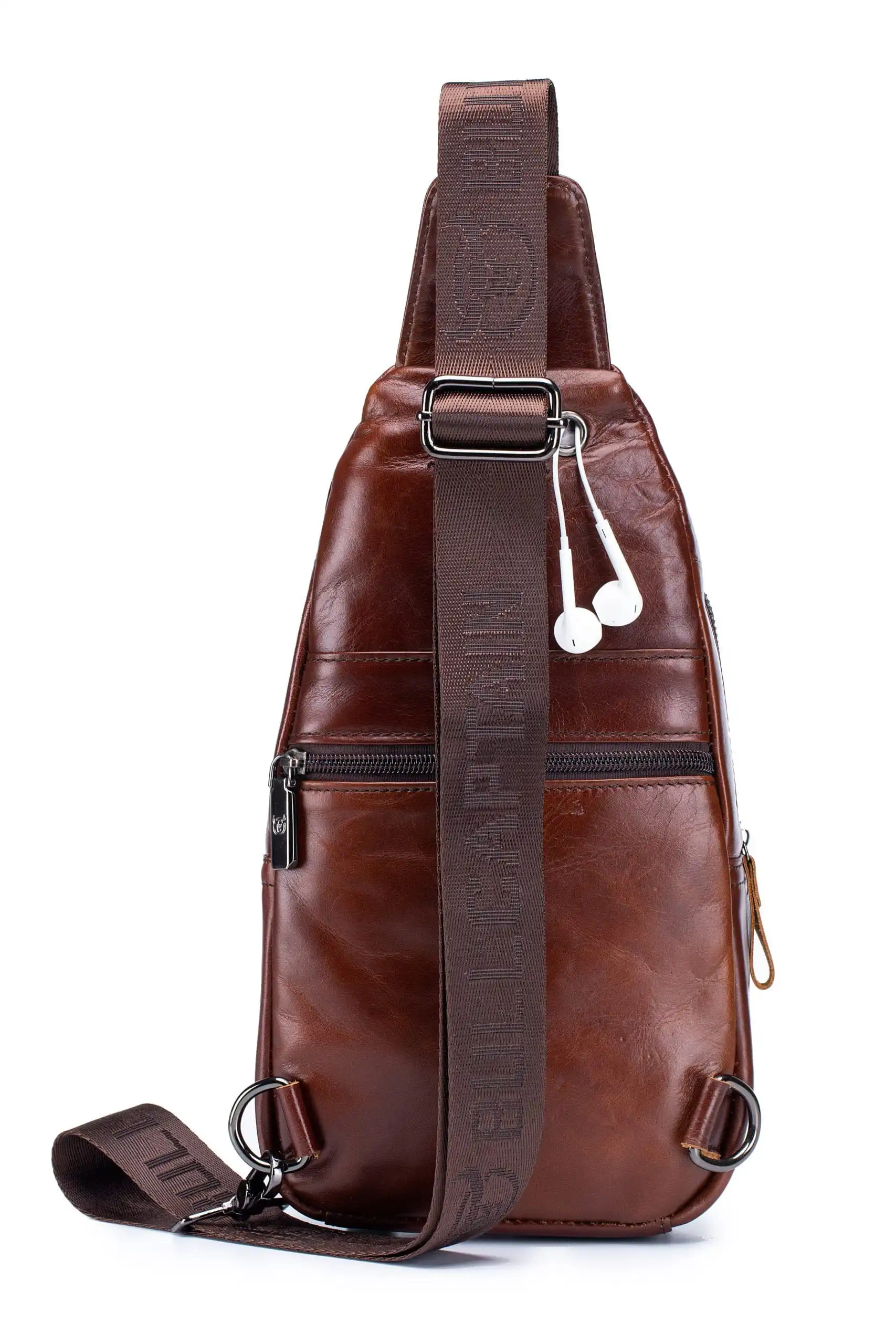 Δερμάτινο τσαντάκι body Bull Captain XB 121 καφέ