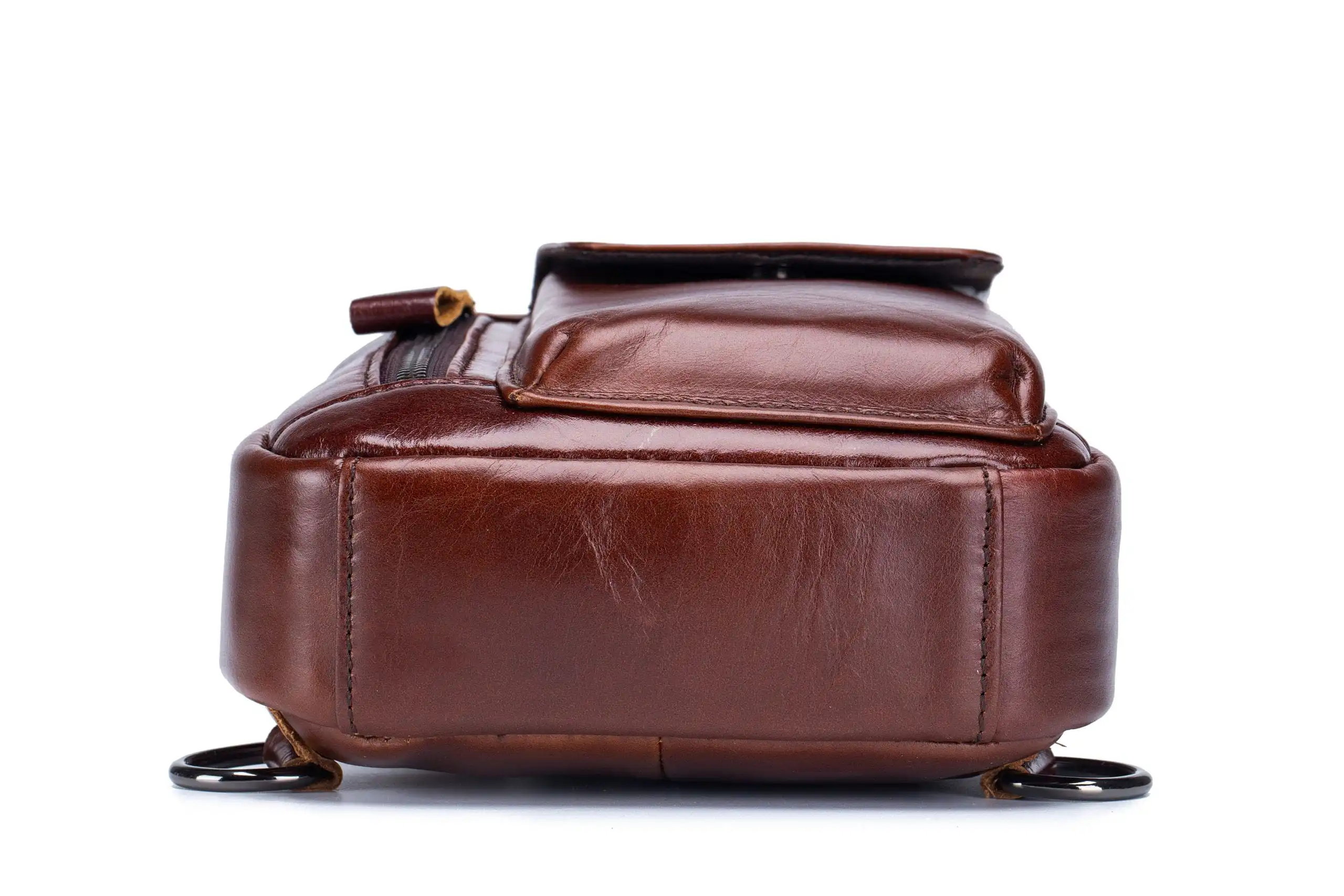 Δερμάτινο τσαντάκι body Bull Captain XB 121 καφέ