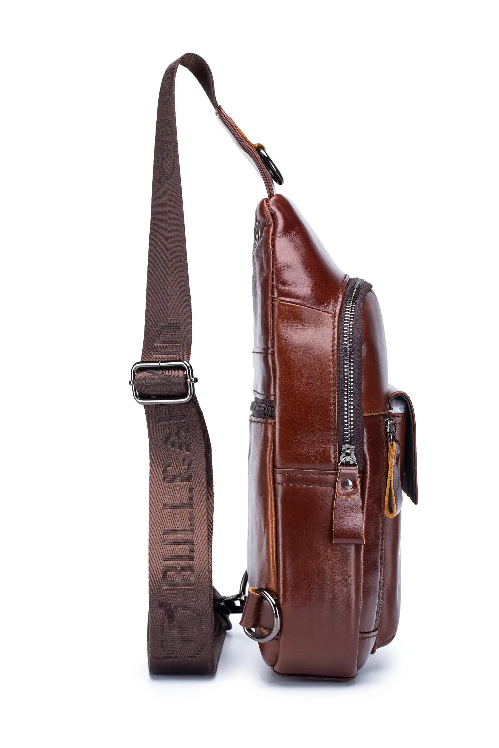 Δερμάτινο τσαντάκι body Bull Captain XB 121 καφέ