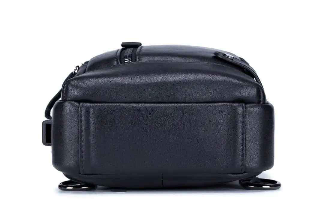 Δερμάτινο τσαντάκι body Bull Captain XB 129 μαύρο