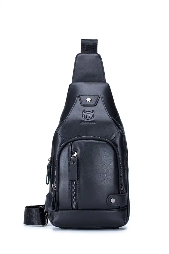 Δερμάτινο τσαντάκι body Bull Captain XB 129 μαύρο