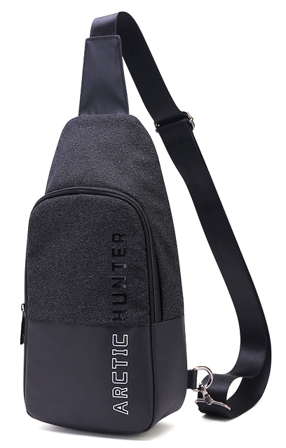 ARCTIC HUNTER τσάντα Crossbody XB0058, 5L, μαύρη ARCTIC HUNTER τσάντα Crossbody XB0058, 5L, μαύρη