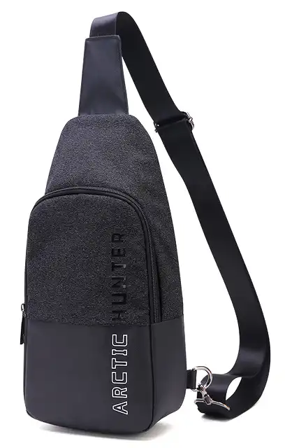 ARCTIC HUNTER τσάντα Crossbody XB0058, 5L, μαύρη