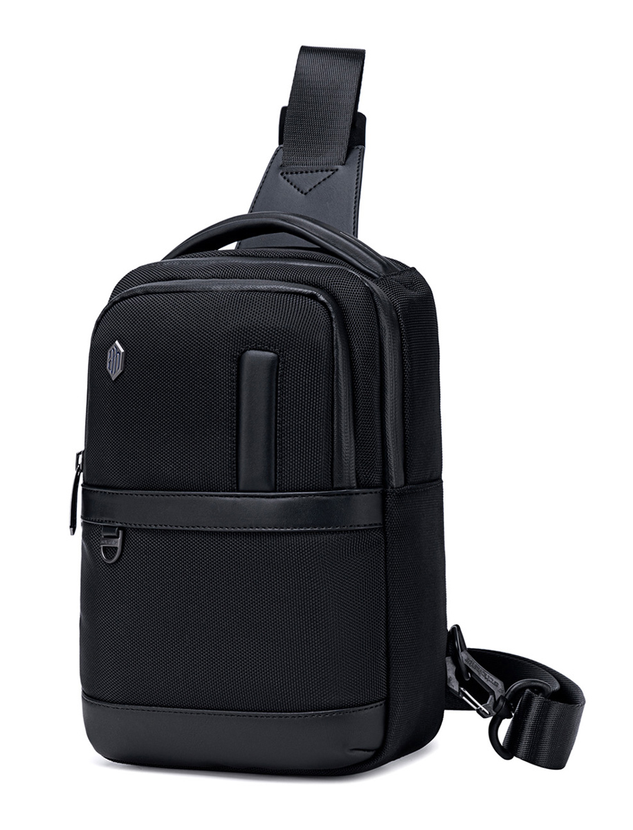 ARCTIC HUNTER τσάντα Crossbody XB00678, 2.4L, μαύρη ARCTIC HUNTER τσάντα Crossbody XB00678, 2.4L, μαύρη