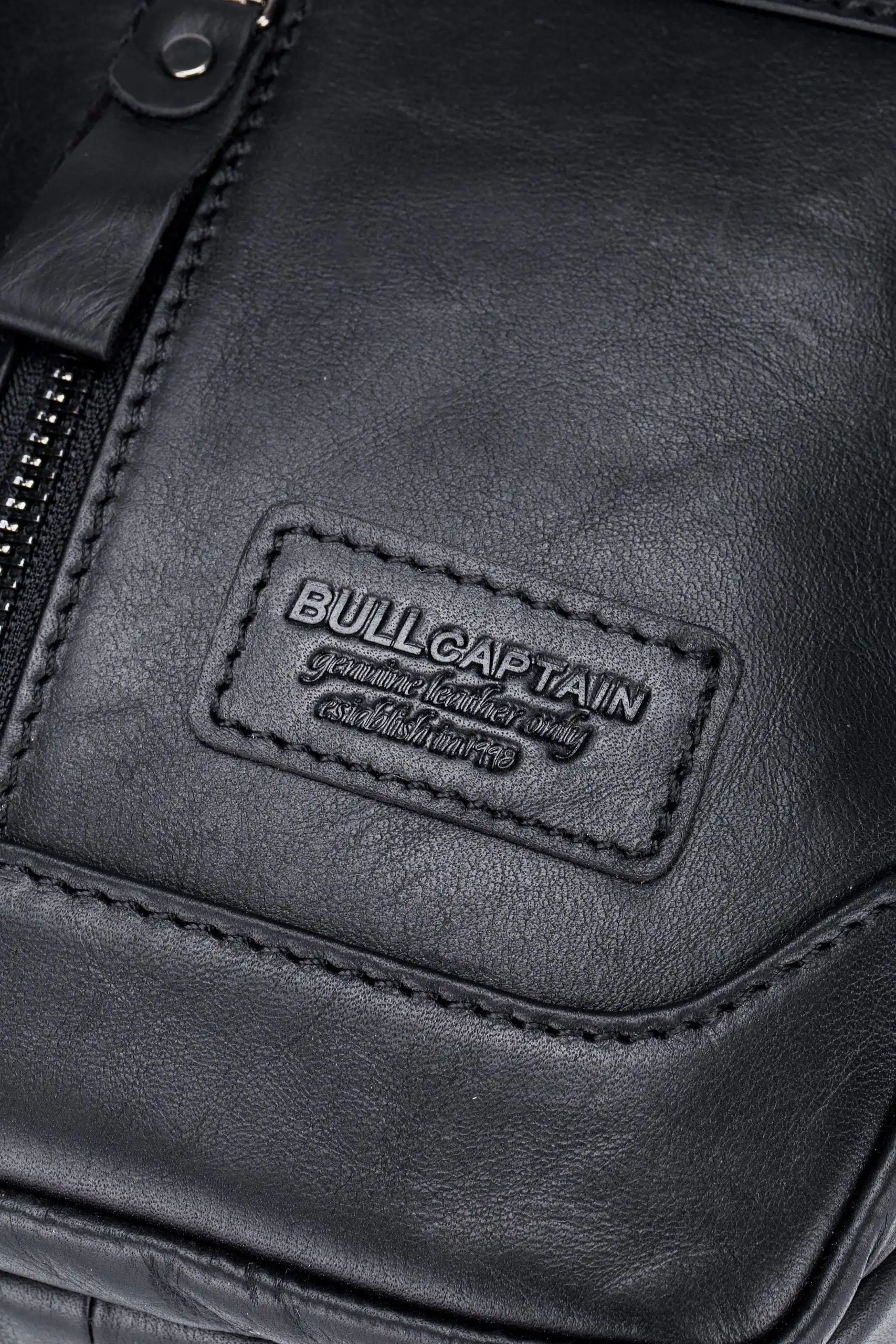 Δερμάτινο τσαντάκι body Bull Captain XB 095 μαύρο