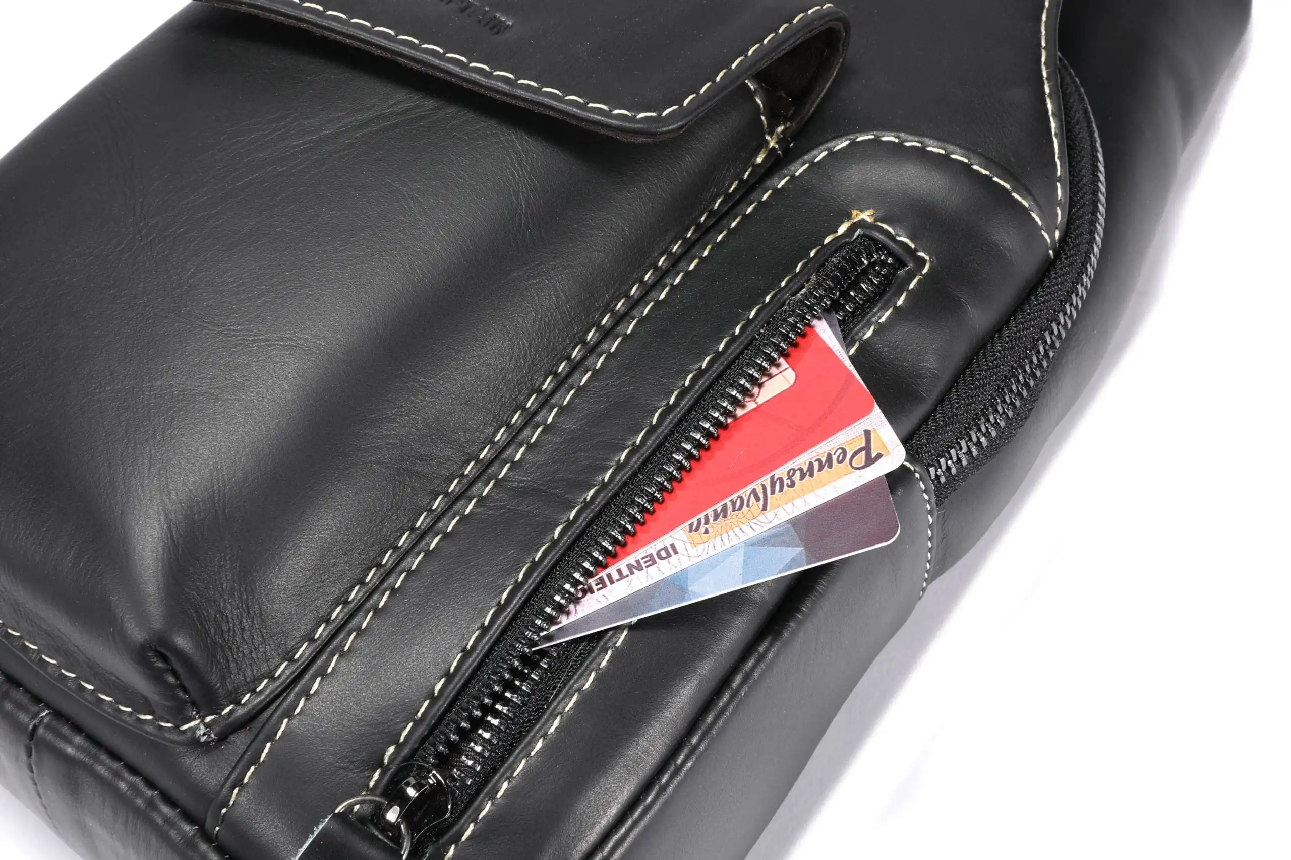 Δερμάτινο τσαντάκι body Bull Captain XB 128 μαύρο