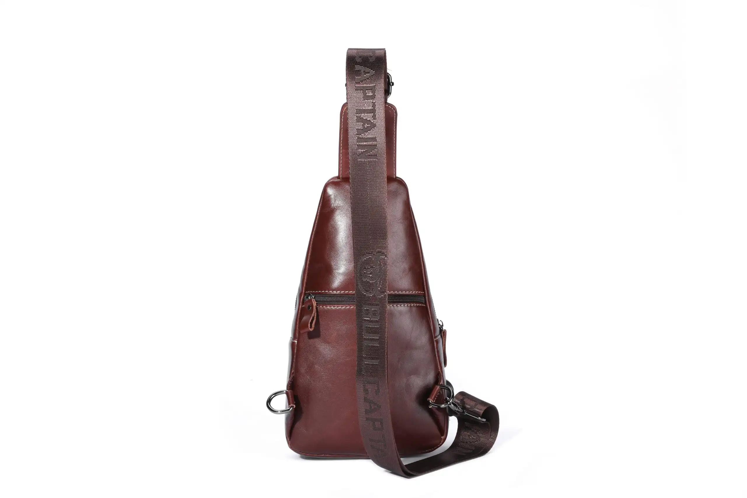 Δερμάτινο τσαντάκι body Bull Captain XB 128 σκούρο καφέ