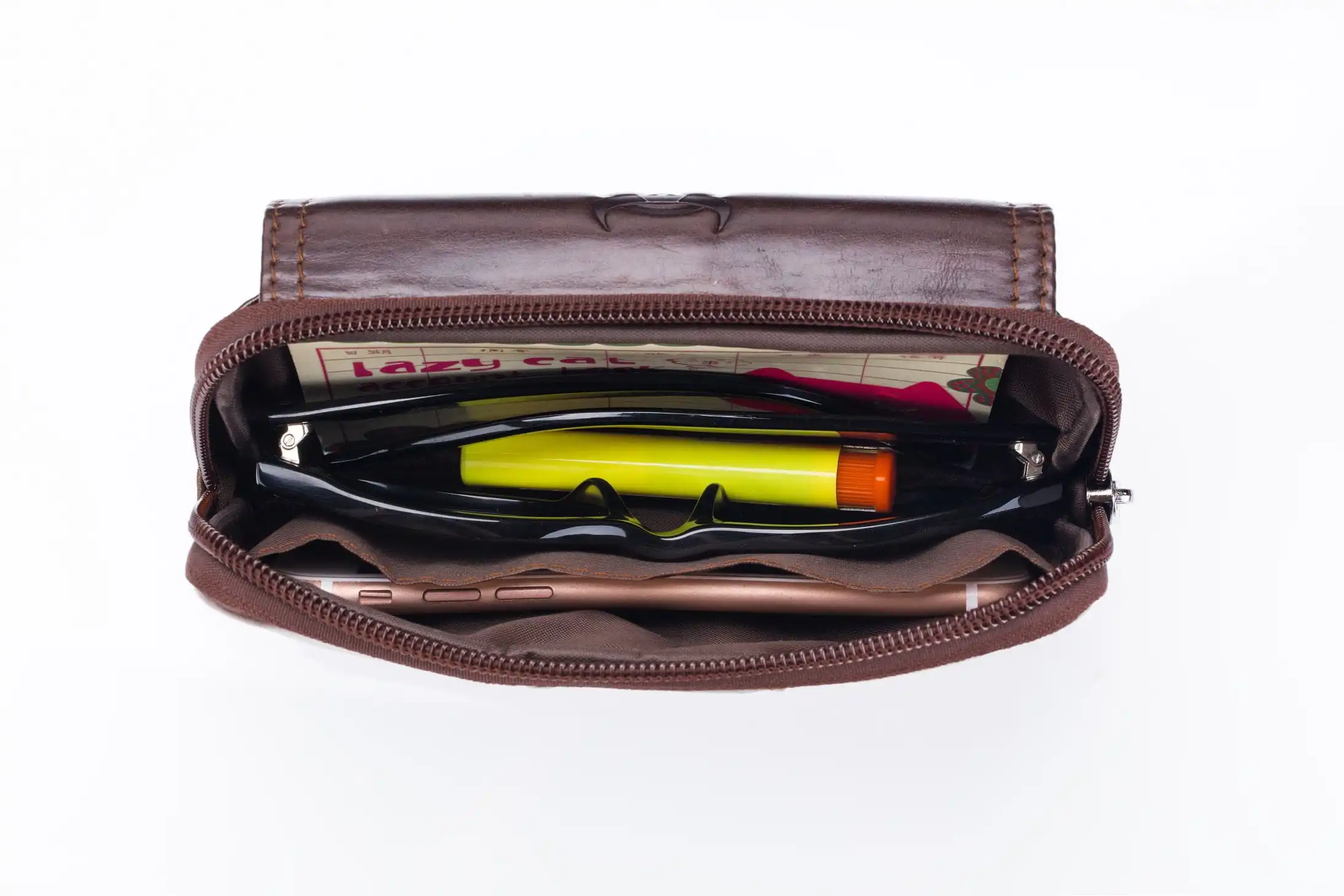 Δερμάτινο τσαντάκι μέσης (ζώνης) Bull Captain YB 04 μαύρο