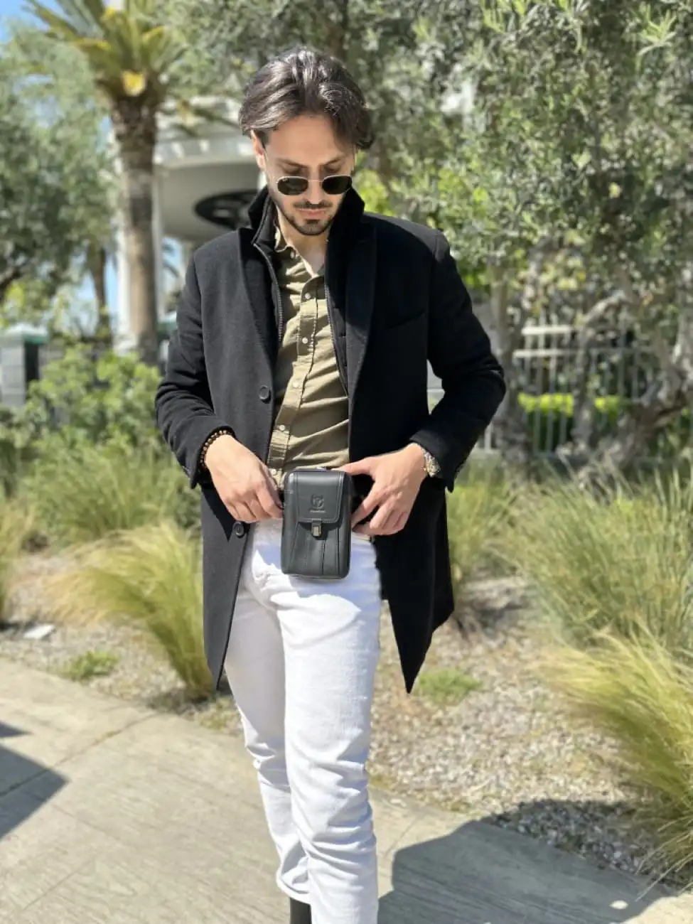 Δερμάτινο τσαντάκι ώμου/μέσης Bull Captain ΥΒ043V μαύρο Δερμάτινο τσαντάκι ώμου/μέσης Bull Captain ΥΒ043V μαύρο