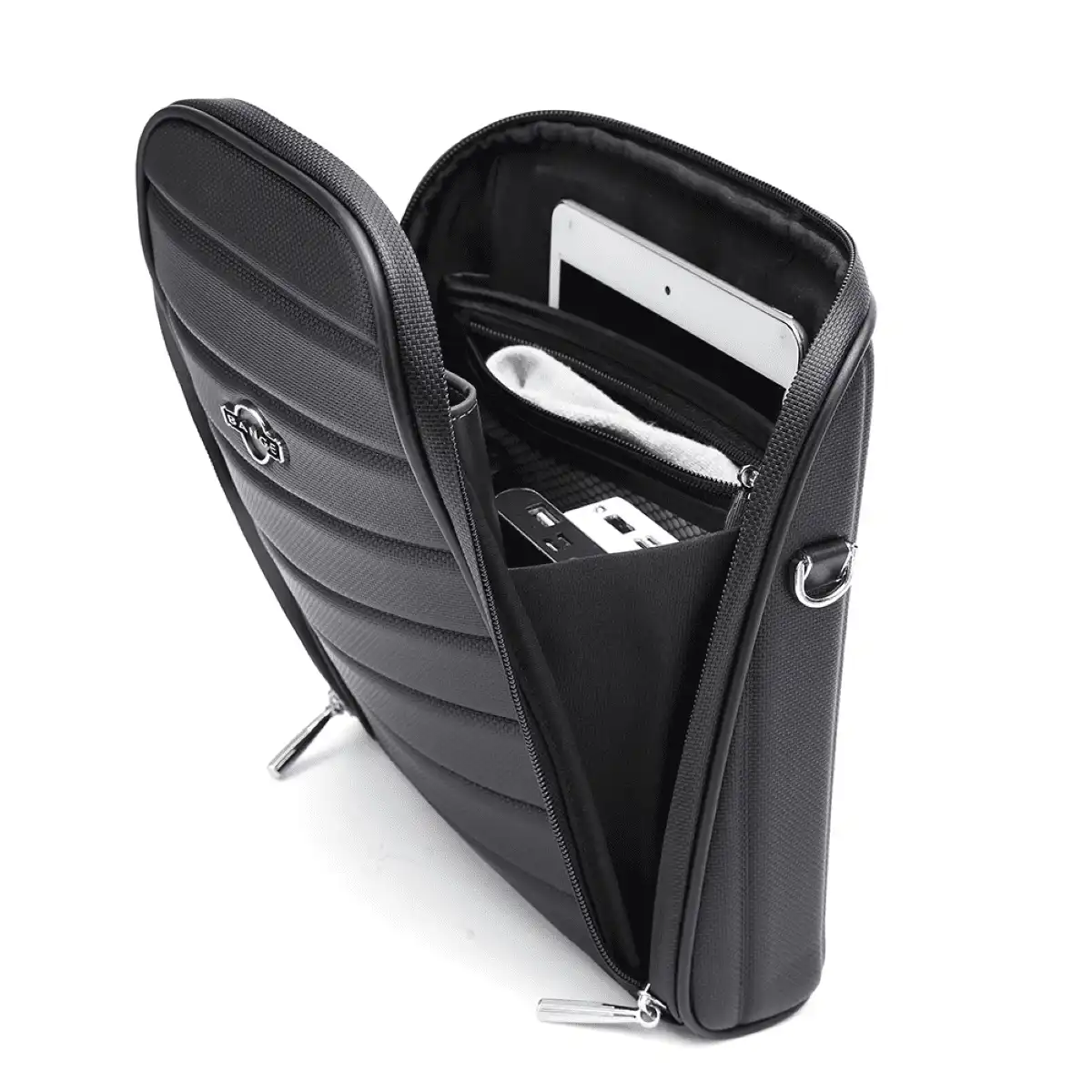 Τσάντα χιαστί Ώμου Premium Collection Bange YD252 μαύρο