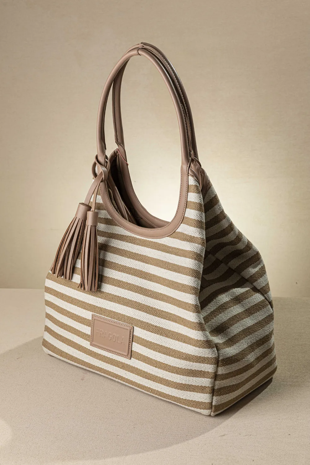 Τεράστια shopping bag από καραβόπανο