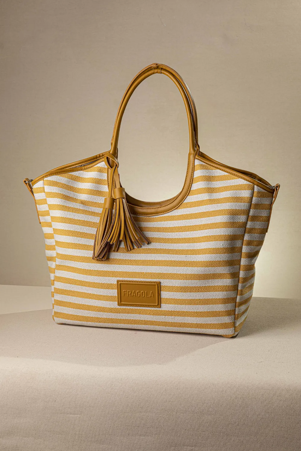 Τεράστια shopping bag από καραβόπανο