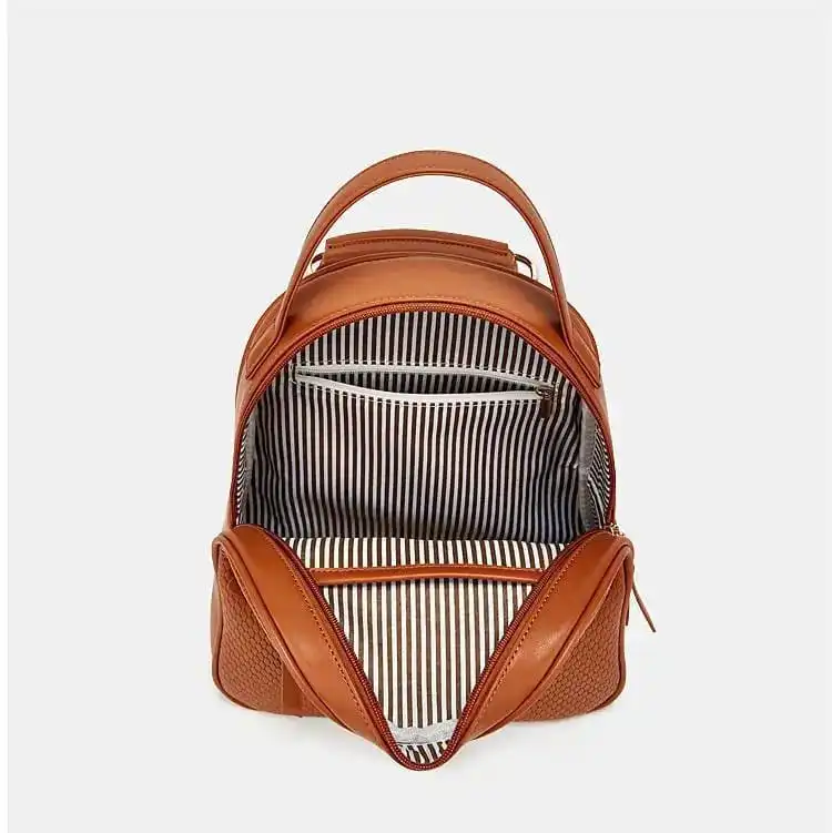 Γυναικείο σετ Σακίδιο πλάτης/τσάντα χιαστί/τσάντα χειρός Cardinal ZM906 καφέ