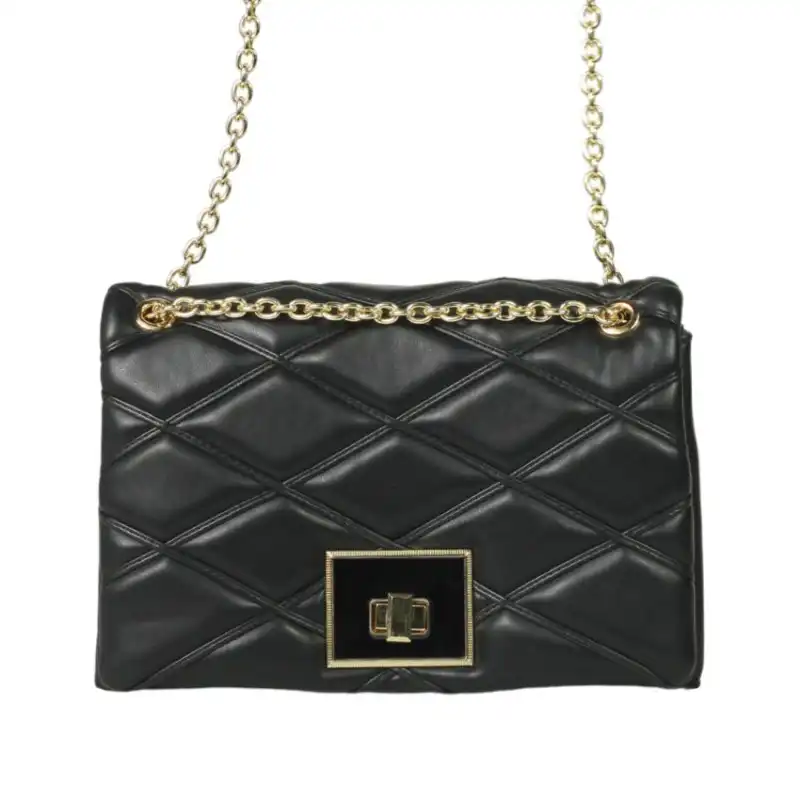 Μαύρη τσάντα ώμου Aisa Μαύρη τσάντα ώμου Aisa