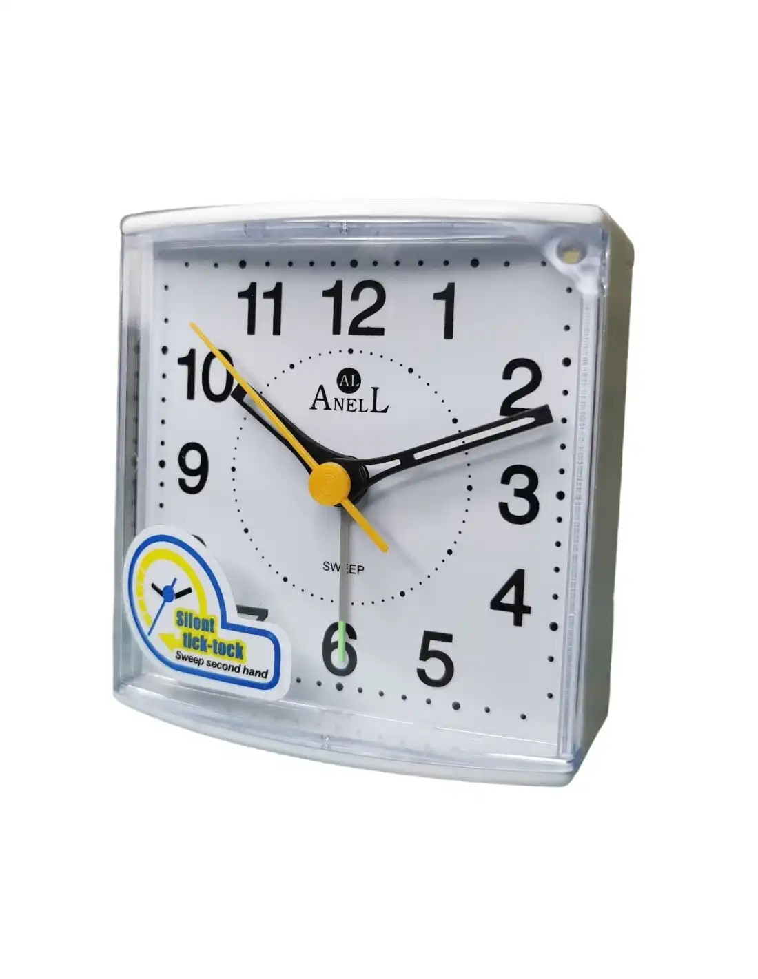 Αθόρυβο ξυπνητήρι Anell ML002SP λευκό ML002W Αθόρυβο ξυπνητήρι Anell ML002SP λευκό ML002W