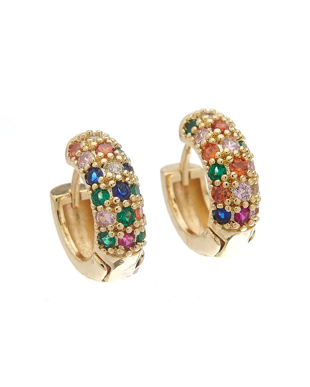 Κρίκος με πέτρες XM-8805-1 – Χρυσό