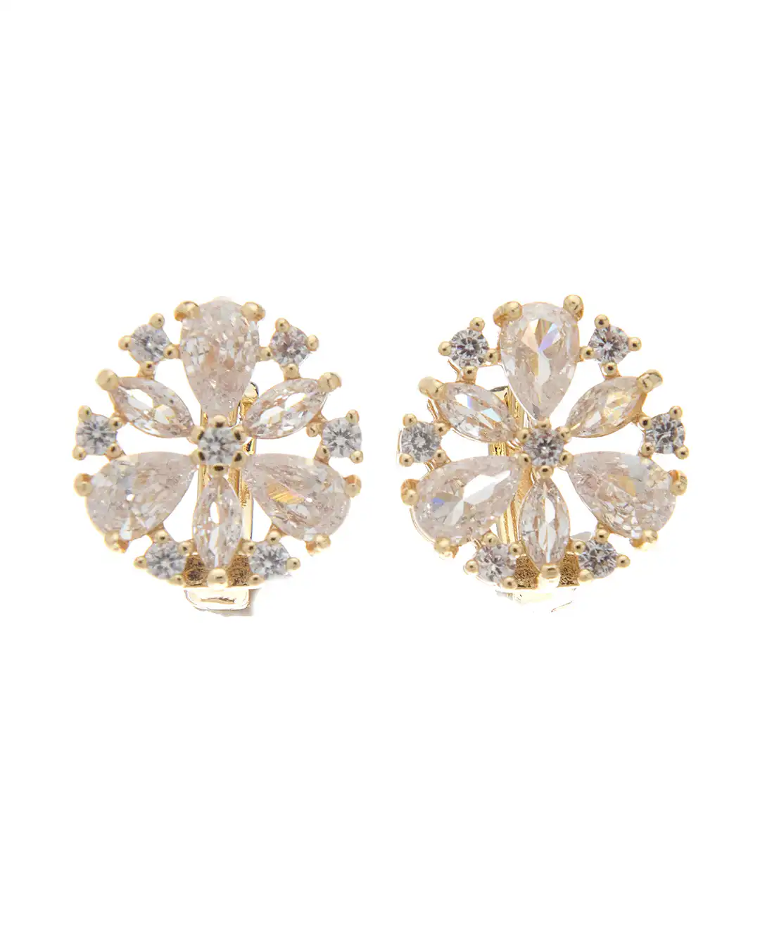 Σκουλαρίκι με πέτρες XM-8801-15 – Χρυσό