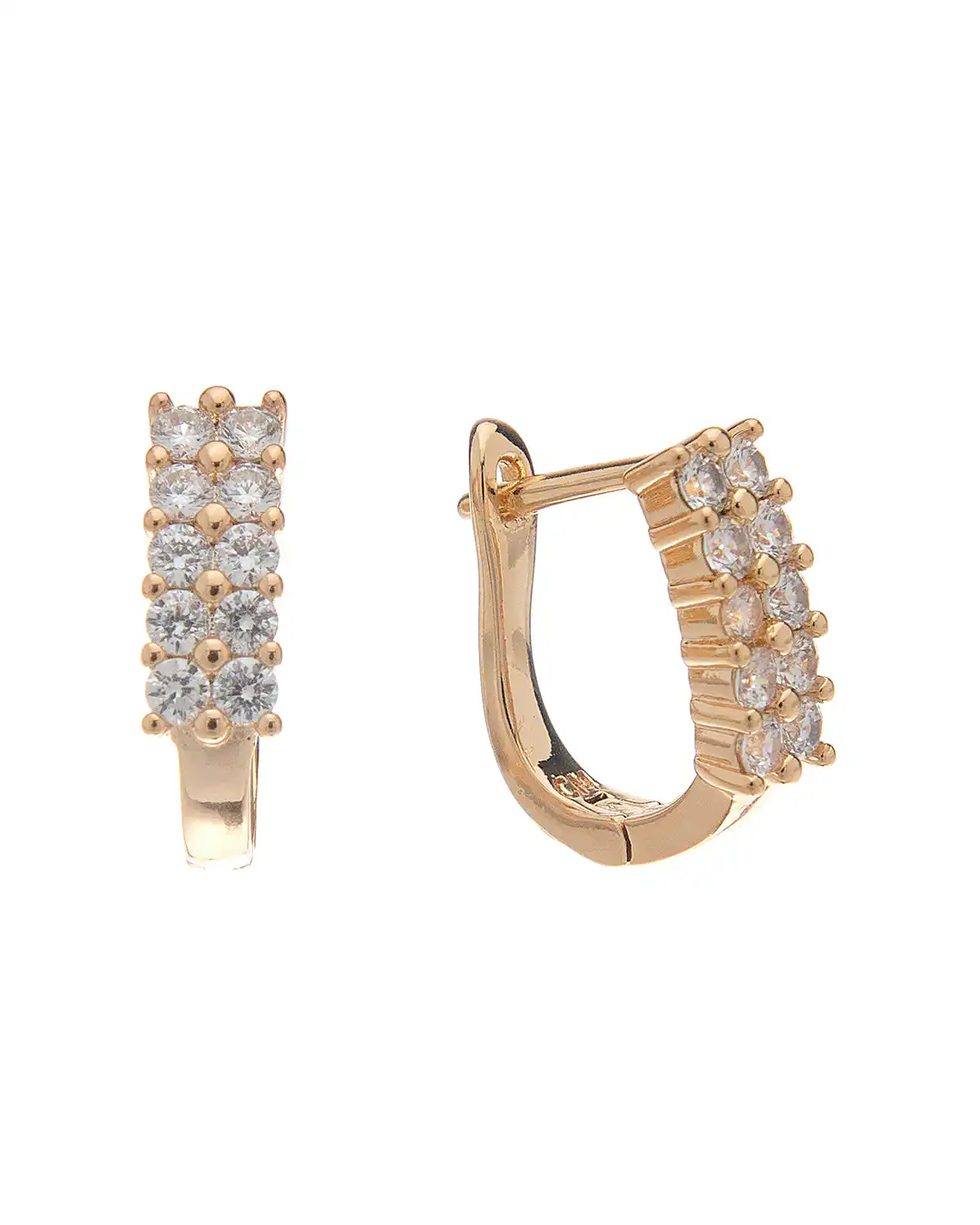 Κρίκος με πέτρες CM-047 – Χρυσό Κρίκος με πέτρες CM-047 – Χρυσό