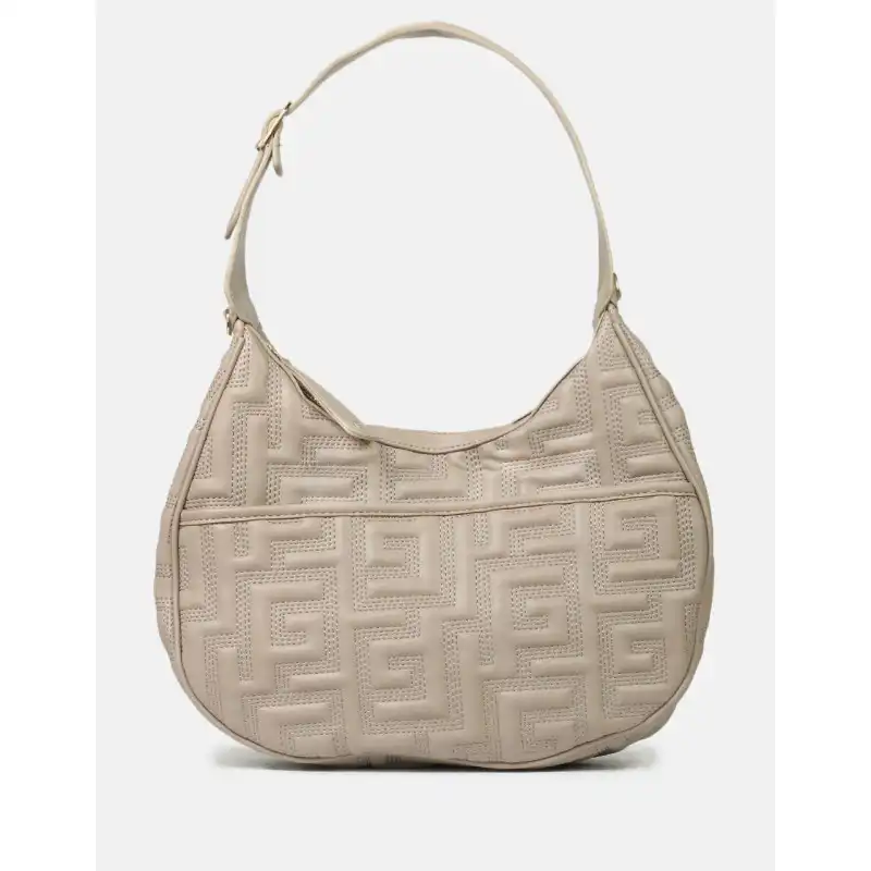 Γκρι τσάντα ώμου Elana (Μεγάλη)