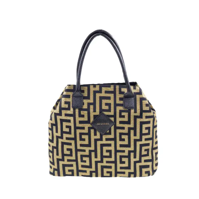 Χρυσή τσάντα ώμου Euphemia