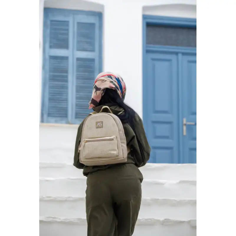 Μπεζ Σακίδιο Πλάτης Euphrosyne Μπεζ Σακίδιο Πλάτης Euphrosyne