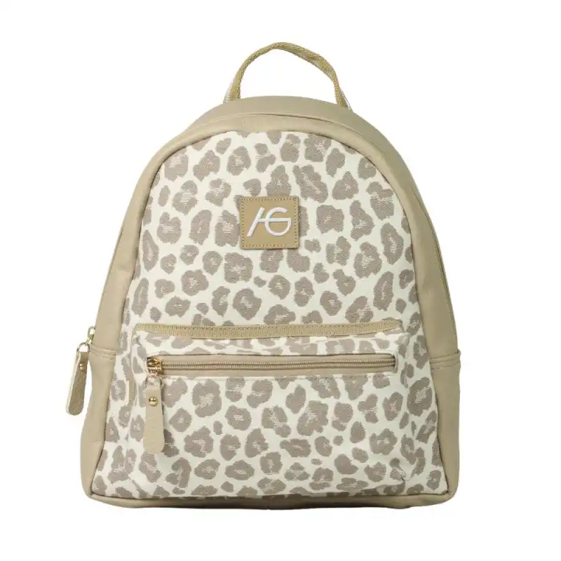 Μπεζ Λεοπάρ Σακίδιο Πλάτης Euphrosyne Μπεζ Λεοπάρ Σακίδιο Πλάτης Euphrosyne