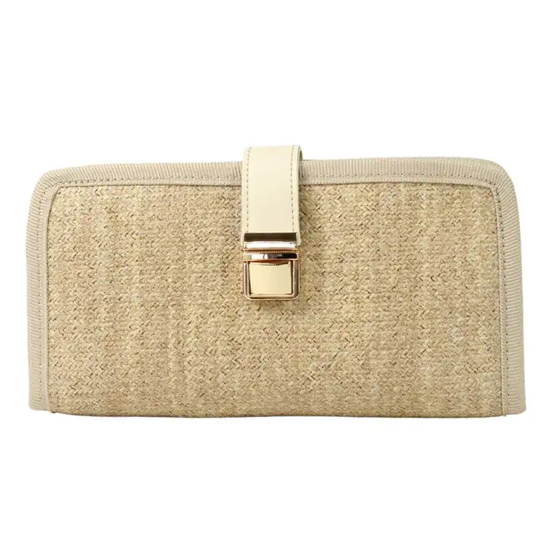 Ψάθινο πορτοφόλι Ismene