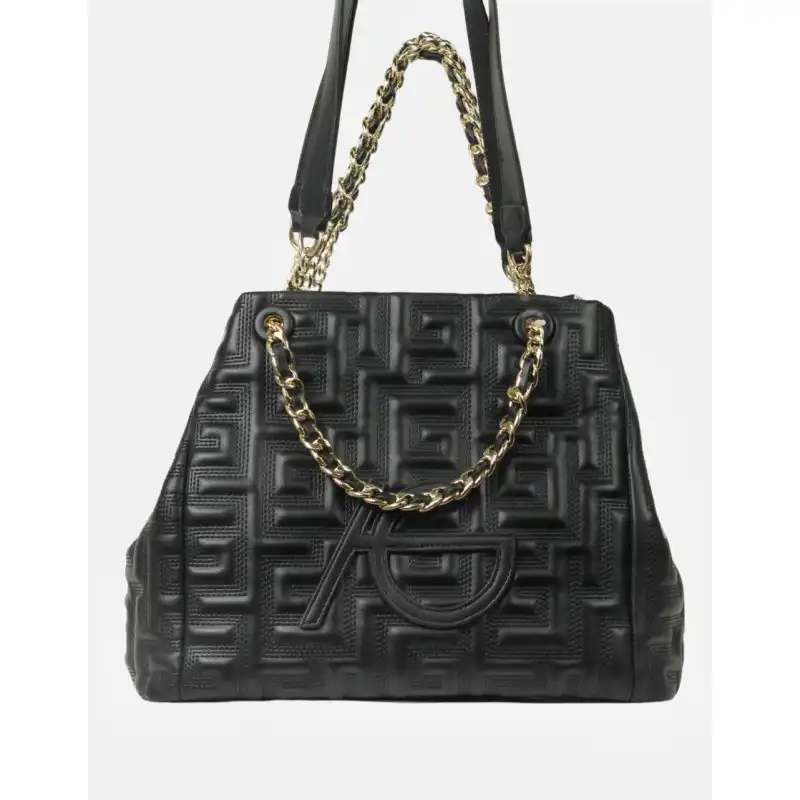 Χειροποίητη τσάντα ώμου μαύρη Izayoi Χειροποίητη τσάντα ώμου μαύρη Izayoi