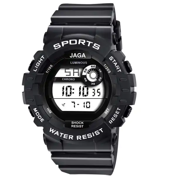 Ρολόι JAGA M131X Μαύρο Ρολόι JAGA M131X Μαύρο