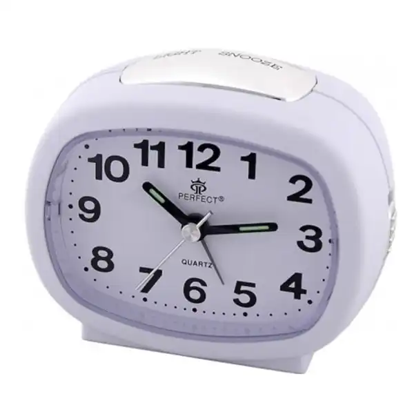 Ξυπνητήρι μπαταρίας Α713 Άσπρο