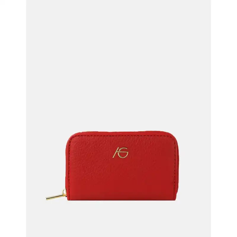 Χειροποίητο πορτοφόλι κόκκινο Refia