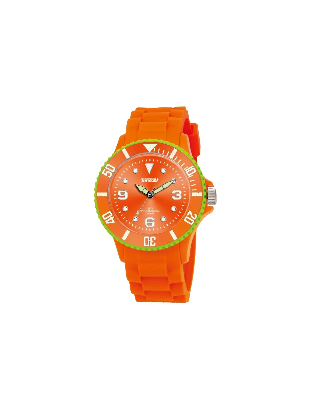 TIME2U Ρολόι χειρός Time2U Πορτοκαλί TU-010