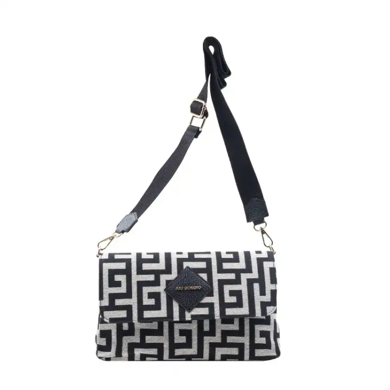 Άσπρη τσάντα χιαστί Ελευθερία (Μεσαία) Άσπρη τσάντα χιαστί Ελευθερία (Μεσαία)