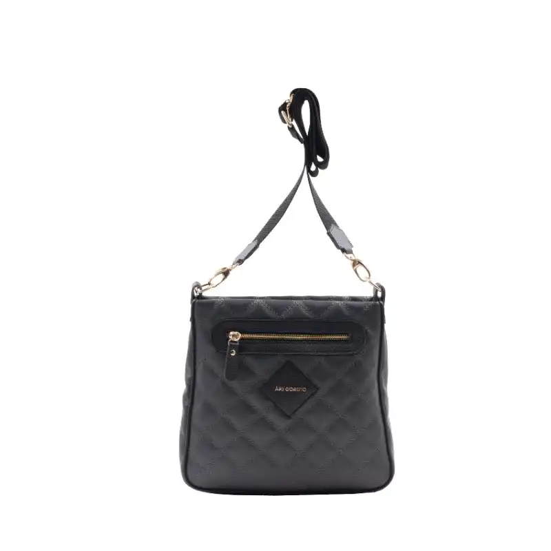 Γκρι καπιτονέ χιαστί τσάντα Καλυψώ Γκρι καπιτονέ χιαστί τσάντα Καλυψώ