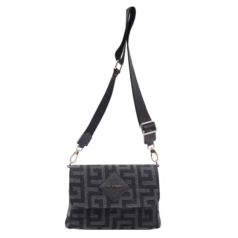 Μαύρη τσάντα χιαστί Ελευθερία (Μικρή) Μαύρη τσάντα χιαστί Ελευθερία (Μικρή)