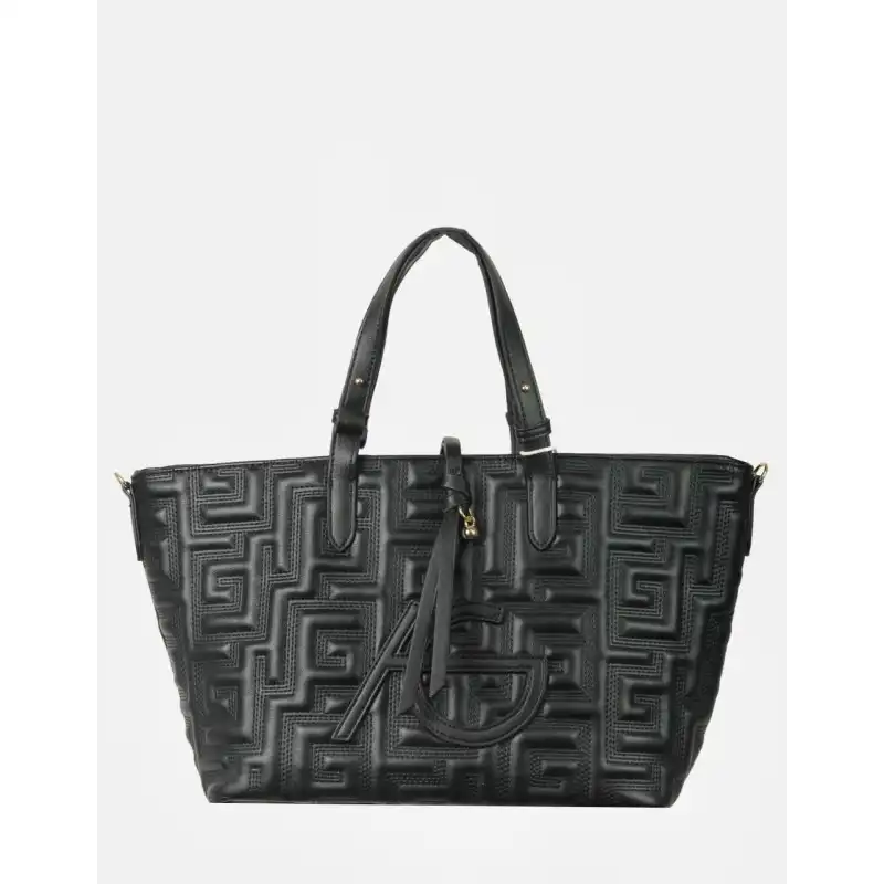 Xειροποίητη τσάντα χειρός μαύρη Cornelia Xειροποίητη τσάντα χειρός μαύρη Cornelia