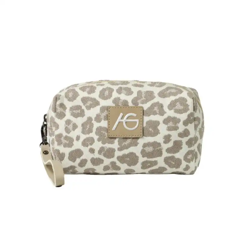 Μπεζ Λεοπάρ τσαντάκι χειρός Xene Μπεζ Λεοπάρ τσαντάκι χειρός Xene