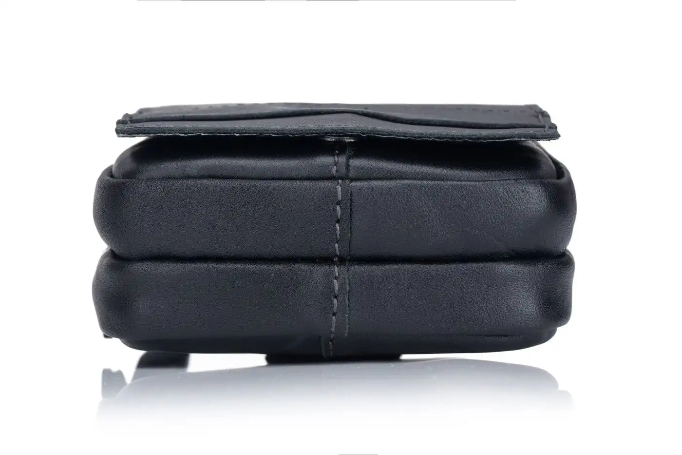 Δερμάτινο τσαντάκι μέσης Bull Captain YB012 Μαύρο