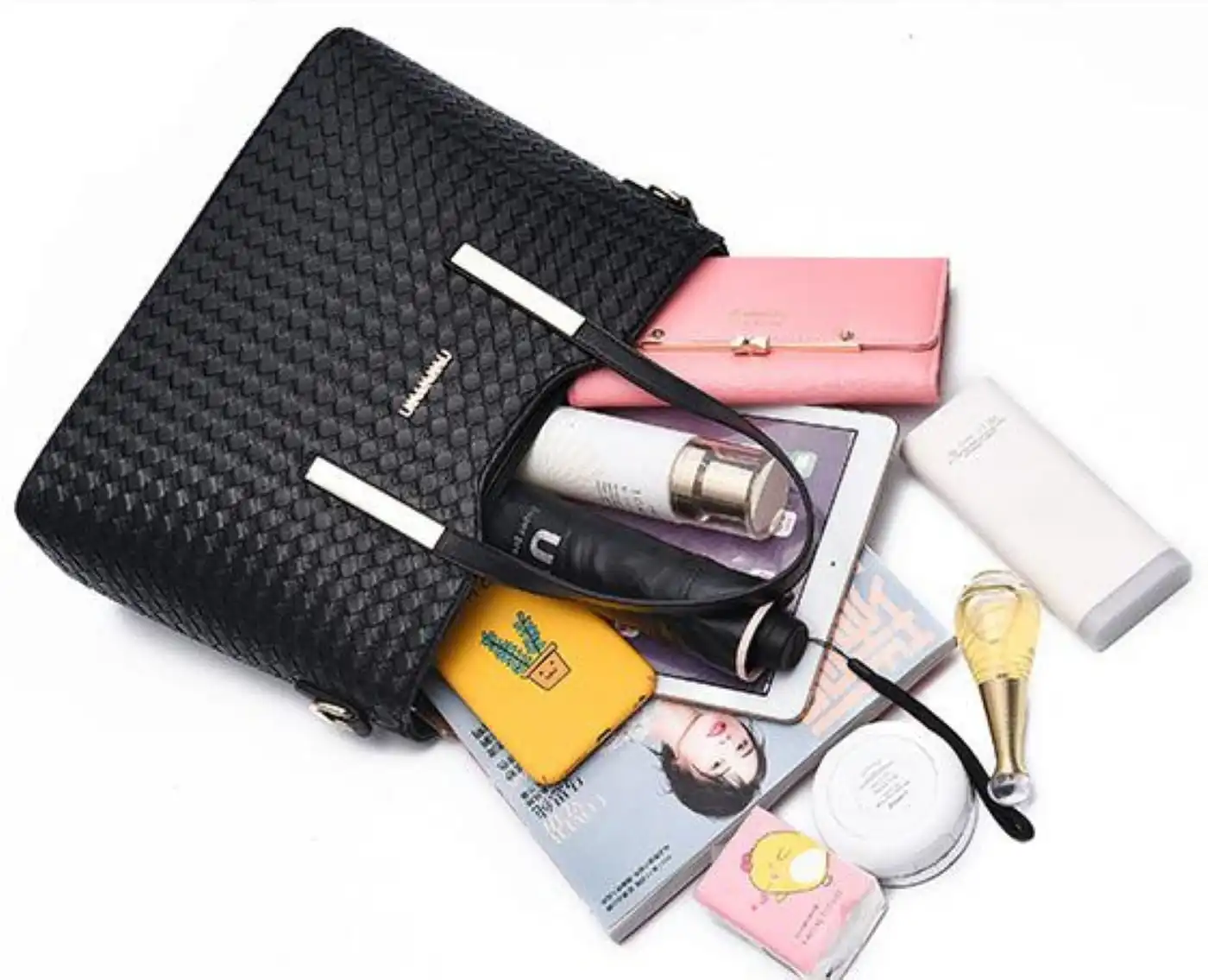 Γυναικείο σετ τσάντας χιαστί/ώμου/ χειρός Cardinal ZM534 black