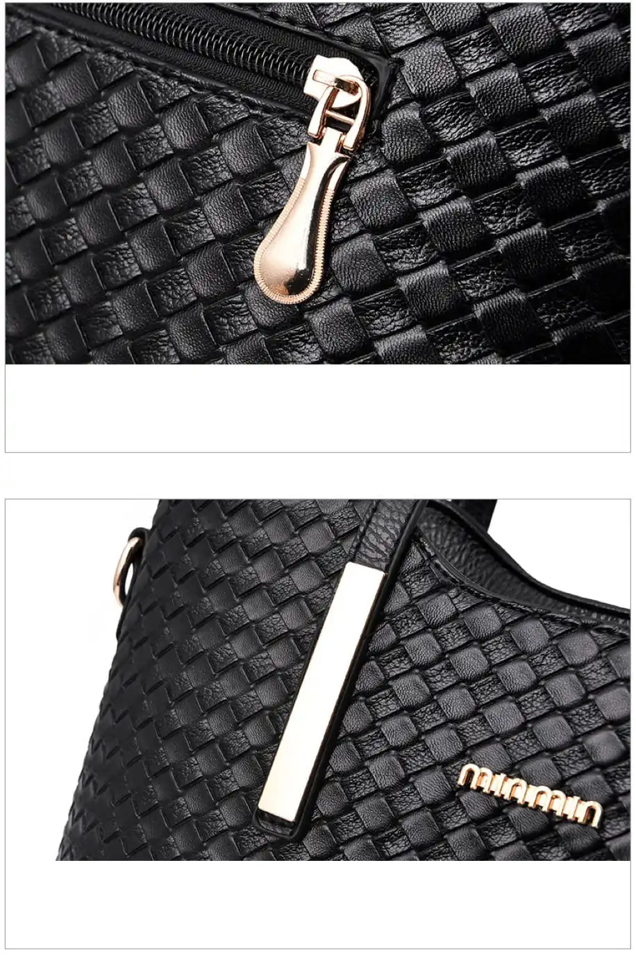 Γυναικείο σετ τσάντας χιαστί/ώμου/ χειρός Cardinal ZM534 black