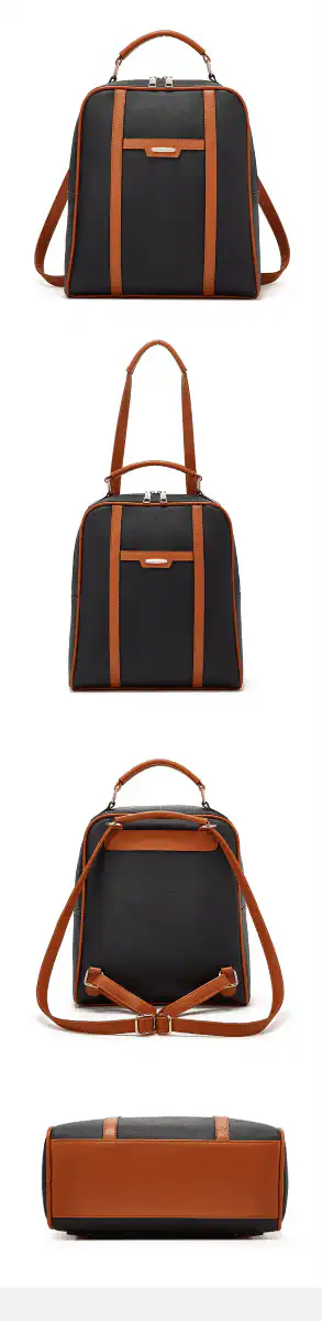 Γυναικείο σετ Σακίδιο πλάτης/νεσεσέρ /Τσάντα χιαστί Cardinal ZM 954 Black