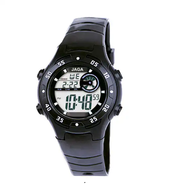 Ρολόι JAGA M107X Mαύρο Ρολόι JAGA M107X Mαύρο