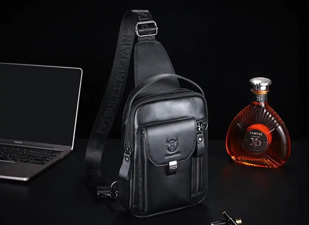 Δερμάτινο τσαντάκι body Bull Captain XB555 μαύρο Δερμάτινο τσαντάκι body Bull Captain XB555 μαύρο