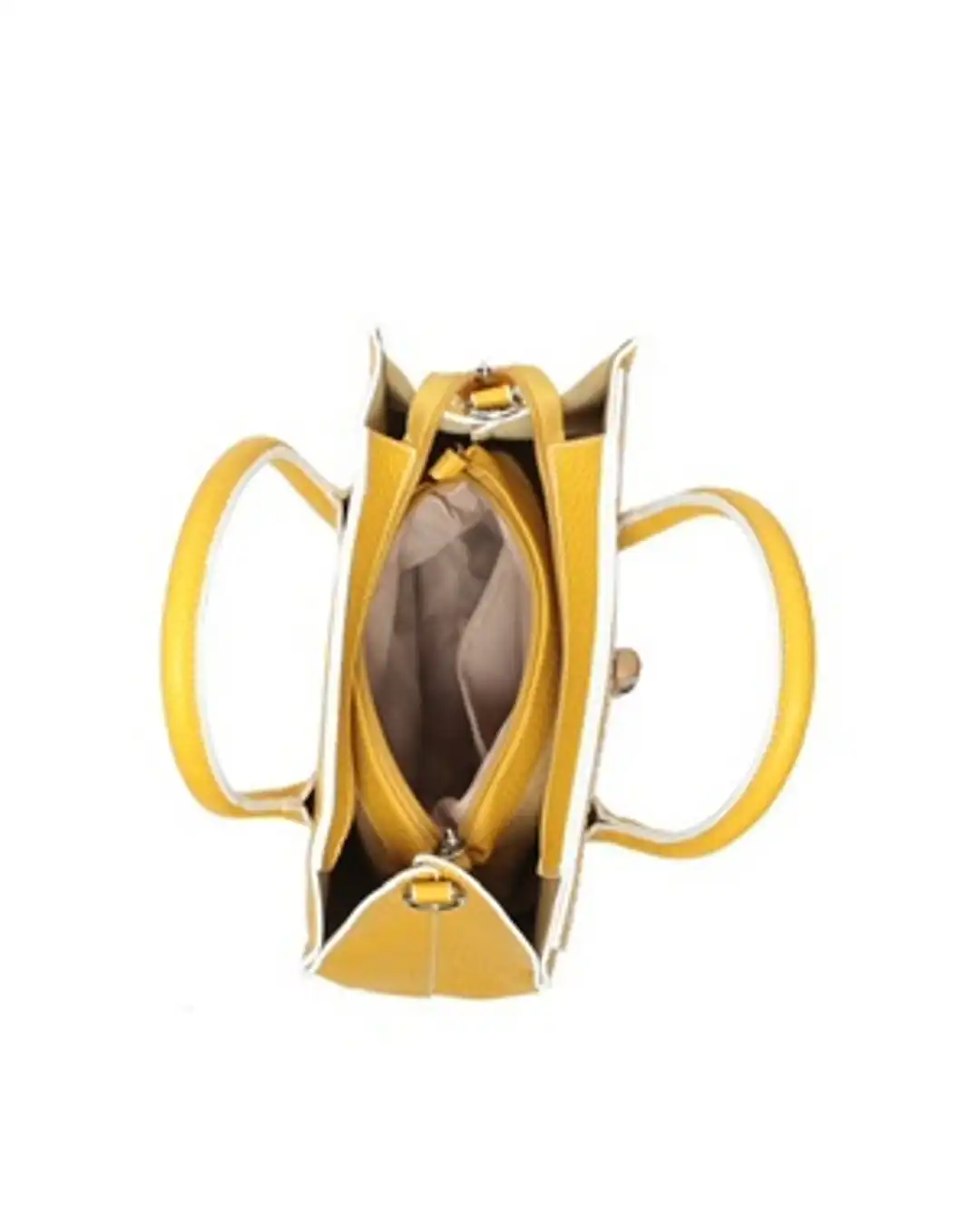 Τσάντα χειρός KX2309 - Κίτρινο